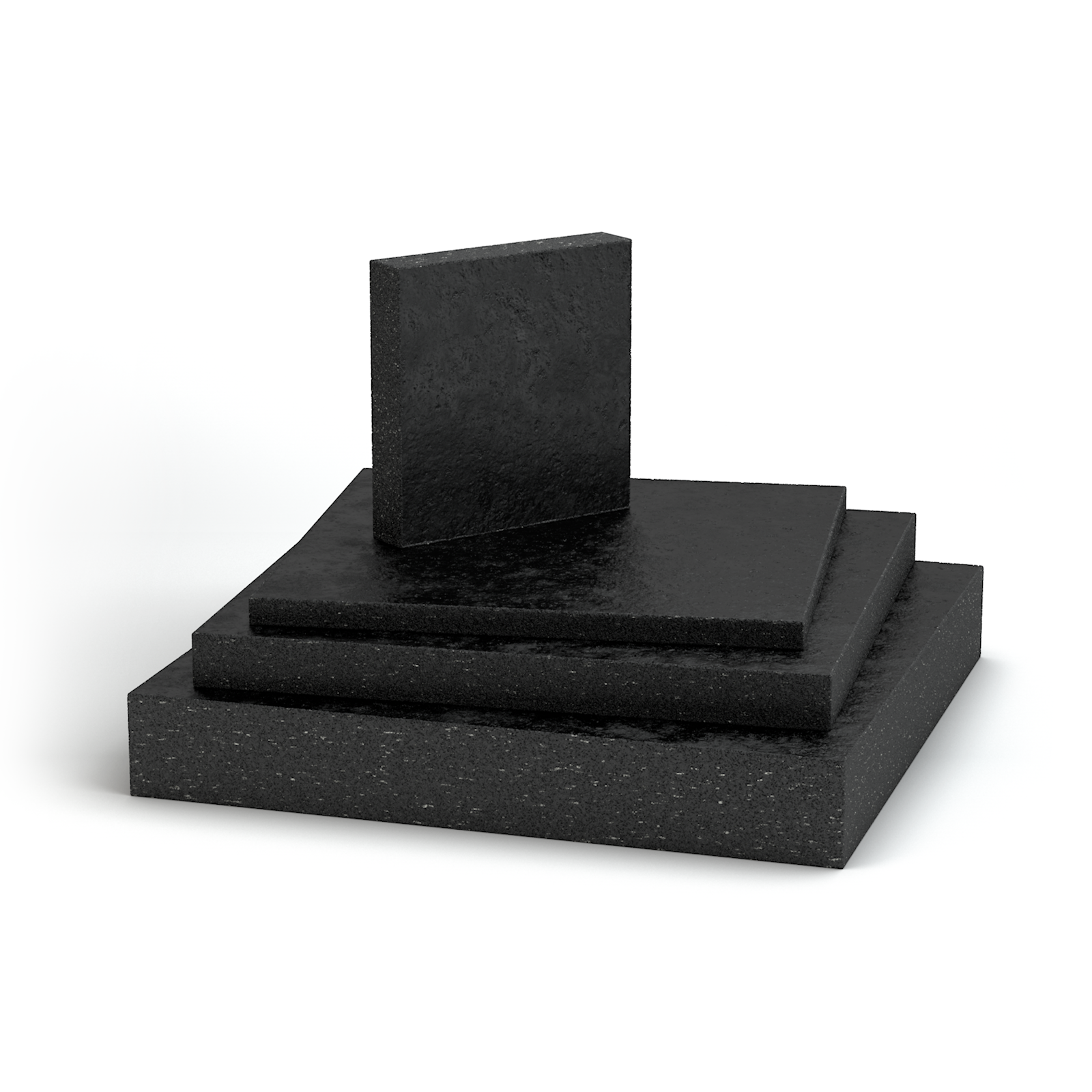 SA-47 masticated rubber bearing pads used random oriented fibers (ROF) to provide enhanced compressive strength when compared to unreinforced materials.